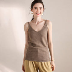 Women's Cashmere Camis Top