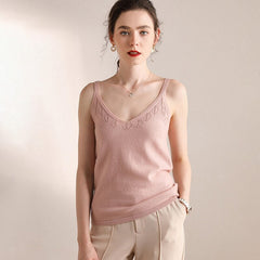 Women's Cashmere Camis Top