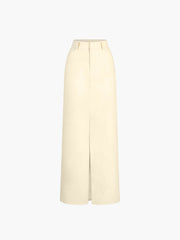 Effortless Slit Maxi Skirt