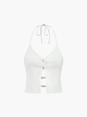 Halter Backless Cami Top