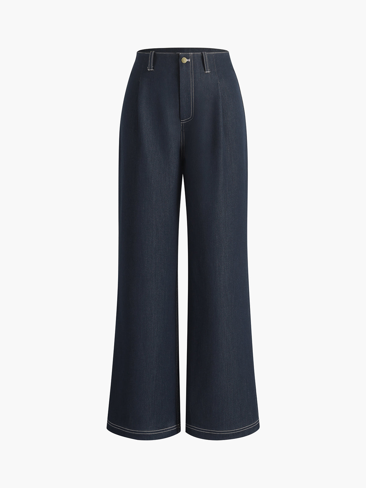 Casual Dark Denim Jeans
