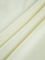 Effortlessly Contrast Binding Metal Button Vest