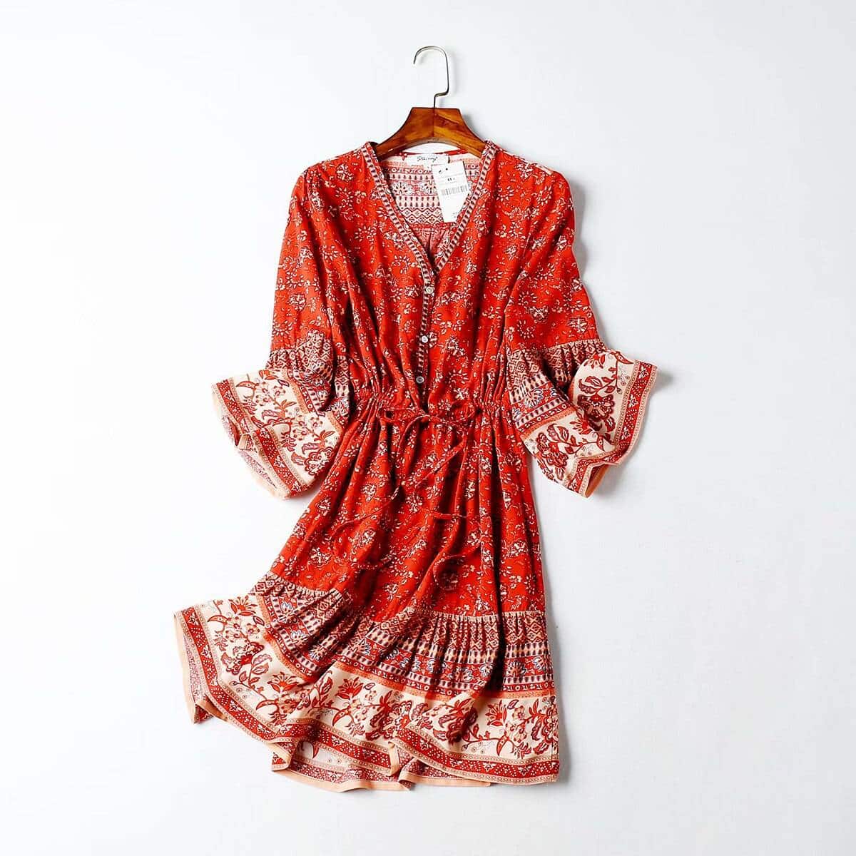 Go Getter Women's Dress in Boho Style