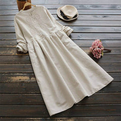 Women's Embroidered Maxi Dress