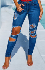 Amelia Jeans - Medium Blue