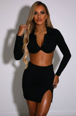 Eliza Mini Skirt - Black