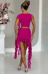Ferna Top - Hot pink