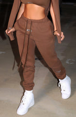 Ivy Luxe Trackpant - Chocolate