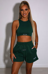 Jae Luxe Crop - Emerald