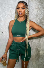 Jae Luxe Crop - Emerald