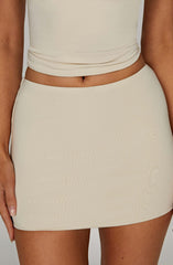Rein Mini Skirt - Cream
