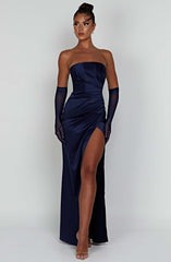 Safiya Maxi Dress - Navy