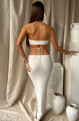 Tasha Maxi Dress - White